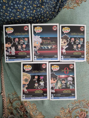 Funko Pop! Jujutsu Kaisen figures set of 5 (#1883, #1885, #1886, #2129, #2322)