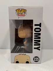 Rugrats Lot Tommy, Chuckie and Reptar Funko Pop! #225, 226, 227 With Protector