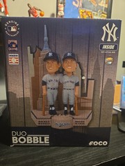 Mickey Mantle And Roger Maris Limited Edition Away Jersey Foco Bobblehead