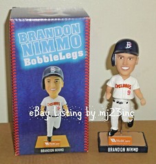 BROOKLYN CYCLONES SGA BRANDON NIMMO BOBBLEHEAD NEW YORK METS MiLB TEXAS RANGERS