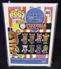 Funko Pop Games FNAF Rockstar Freddy #362 Five Nights at Freddy’s w/ Protector