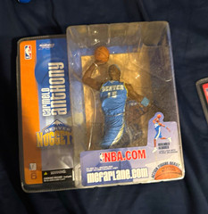 McFarlane Toys NBA Series 6 Carmelo Anthony Denver Nuggets Figure w/ Basketball