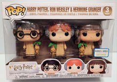 FUNKO BARNES NOBLE EXCLUSIVE HARRY POTTER RON WEASLEY & HERMIONE GRANGER 3-PACK