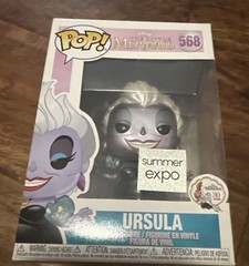 Funko Pop! Disney The Little Mermaid Ursula Summer Expo Figure #568 w/ Protector