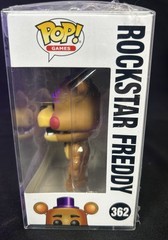 Funko Pop Games FNAF Rockstar Freddy #362 Five Nights at Freddy’s w/ Protector
