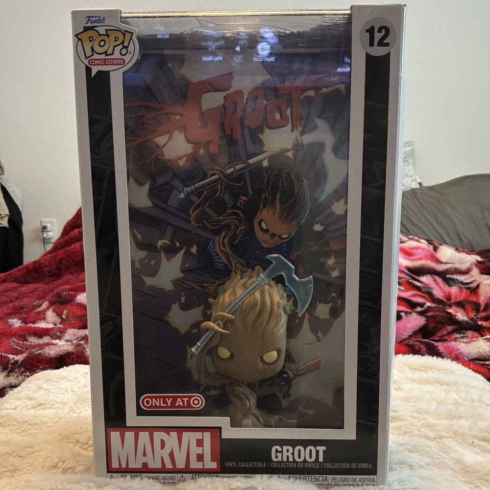 Funko Pop! Comic Covers Marvel Groot Vinyl Figure #12 Target Exclusive