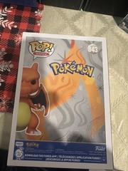 Charizard Funko Pop Pearlescent Pokemon Center Exclusive Damaged Box