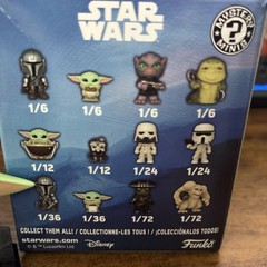 Funko Mystery Minis Grogu with Snacks Star Wars The Mandalorian and Grogu 1/36