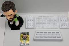 Ballers FIFA Alisson Becker Soccer Figure Plastic w/ Accessory Green Black White