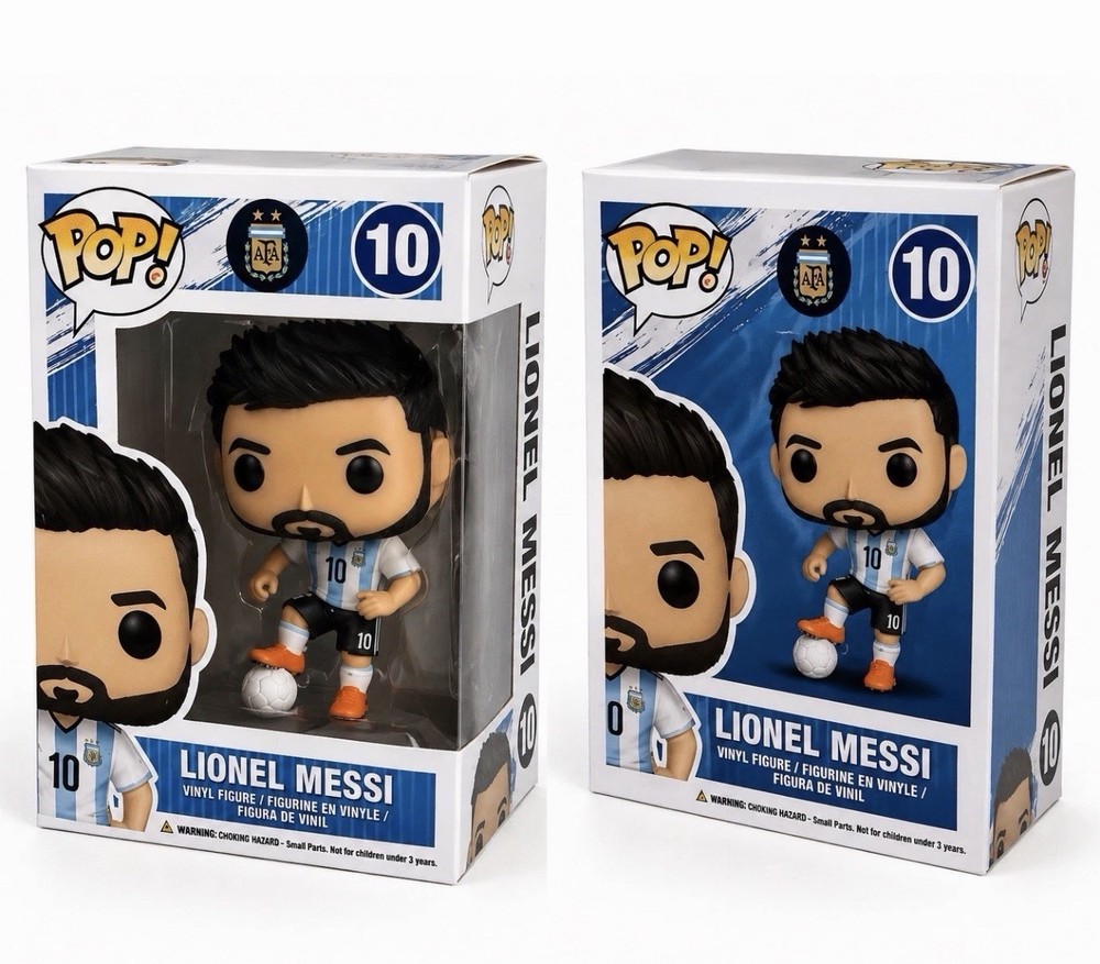Lionel Messi #10 Argentina 🇦🇷 Vinyl Figure Graded, Unopened Box. 🐐🐐🐐