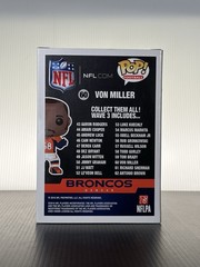 Funko Pop! Von Miller #60 Denver Broncos NFL w/ Protector