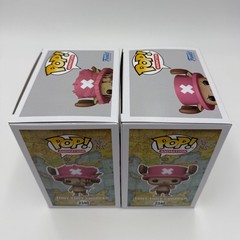 FUNKO POP! ONE PIECE TONY TONY CHOPPER #2340 COMMON & CHASE COMBO w/PROTECTORS