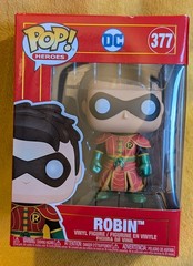 Funko POP! Heroes DC Imperial Palace #377 ROBIN New w Protector Vaulted