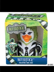 Beetlejuice Collectible Vinyl Rubber Duck – Green Black White