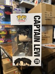 Funko Pop! Vinyl: Attack on Titan – Captain Levi – AAA Anime (AAA)…