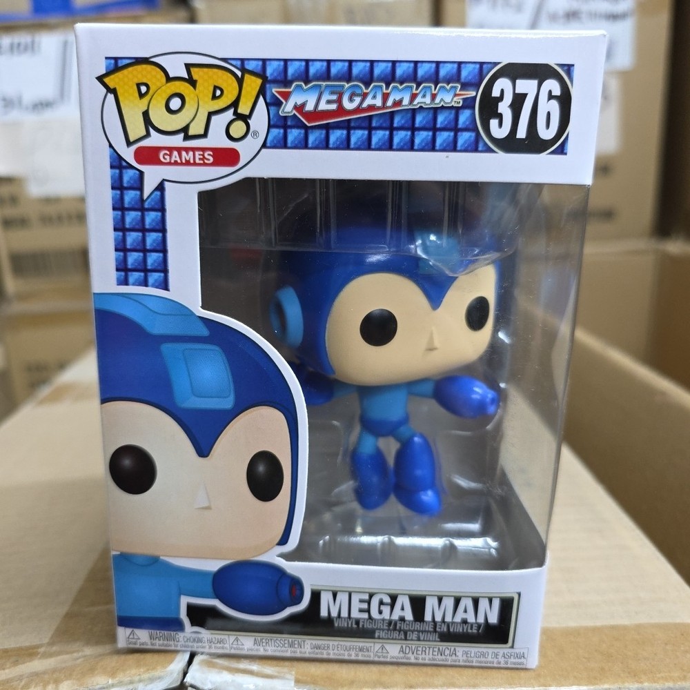 Funko Pop! Vinyl: Mega Man – Megaman (Jumping) #376