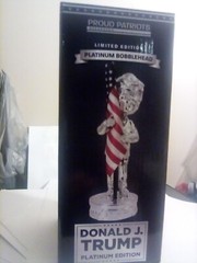 NEW Platinum Trump Bobblehead (Limited Run of 2024 Units) FREE SHIPPING
