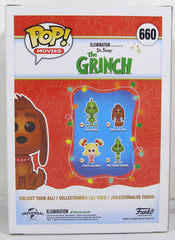 Funko Pop! Vinyl Bobble-Head The Grinch Max the Dog #660 Vietnam 2018 W6T