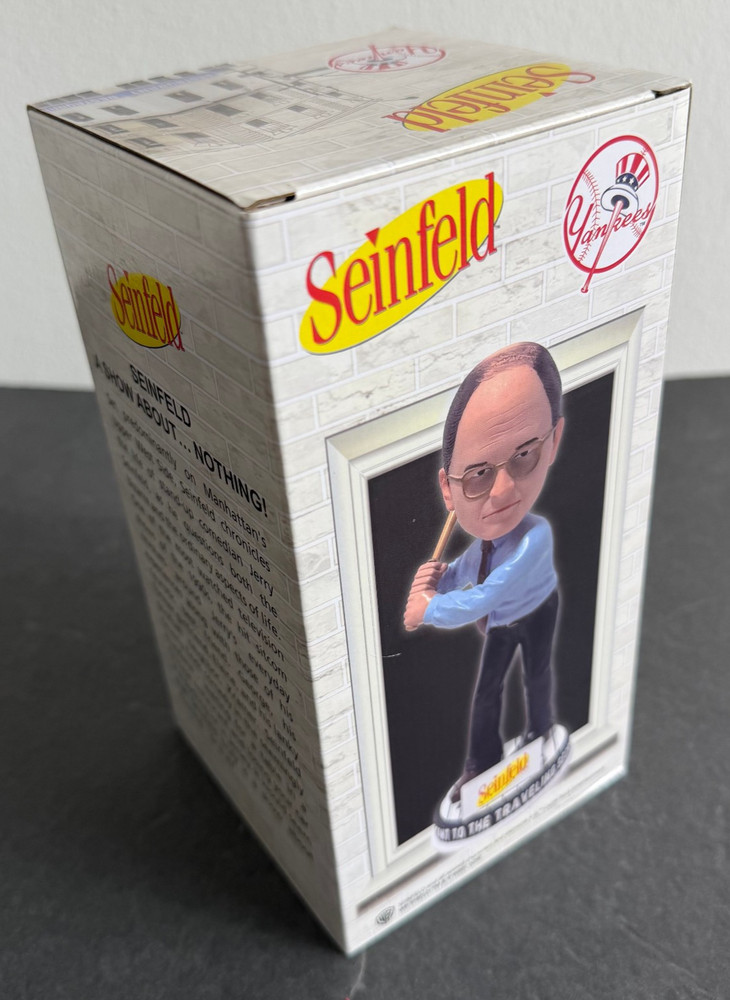 George Costanza Bobblehead Seinfeld Night 7/5/24 NY Yankees SGA NIB Batting