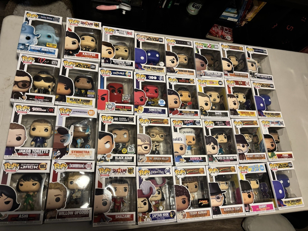Lot of 55 Misc Pops Marvel, Anime, FREE SHIPPING