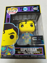 Funko Pop! DC Heroes Imperial Heroes SUPERMAN Black Light #402 Exclusive