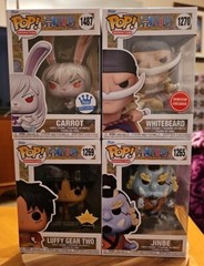 One Piece Vinyl Figure Bundle Gamestop/Fundom/Funko Shop Exclusive New Funko Pop