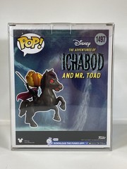 Funko Pop Disney Ichabod & Mr Toad Headless Horseman #1497 With Protector
