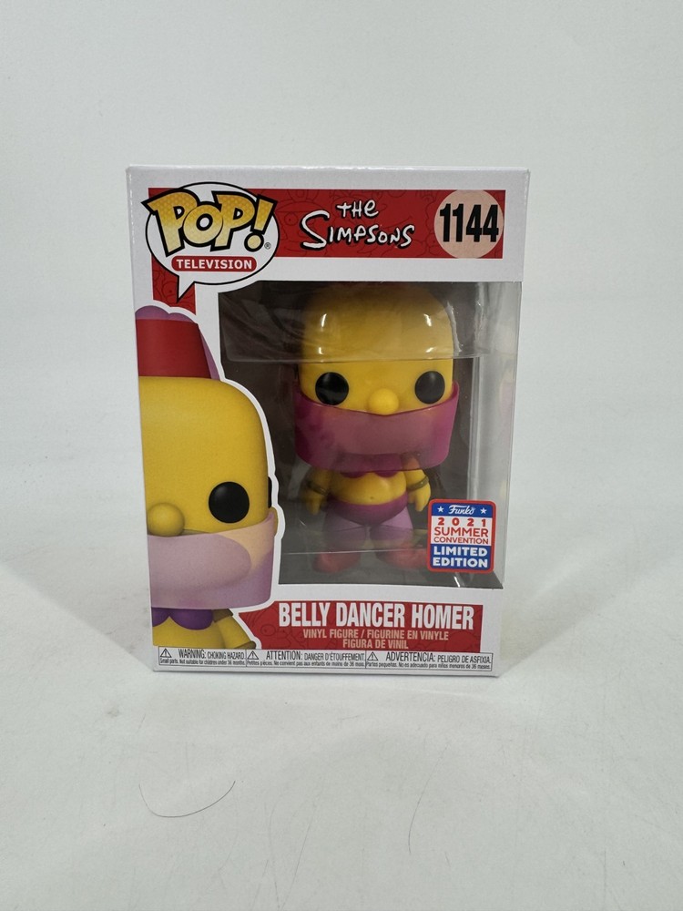 Funko POP! #1144 Belly Dancer Homer – The Simpsons – 2021 Summer SDCC Exclusive