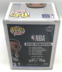 Funko Pop! NBA San Antonio Spurs Victor Wembanyama #174 with POP Protector