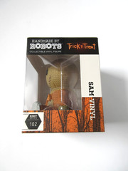 Handmade by Robots Knit Series Trick ‘r Treat Sam #102 5″ (Brand New In Box)