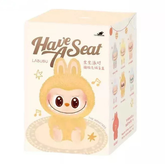 (USA) POP MART Labubu The Monsters – Have A Seat Blind Box Vinyl Plush