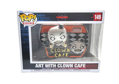 Funko POP Rides Terrifier 2 Art with Clown Cafe Deluxe #149 Horror