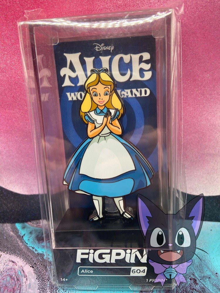 FIGPIN Alice In Wonderland Alice Pin #604 New