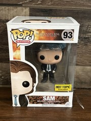 Funko Pop Supernatural Sam Vinyl Figure #93 Hot Topic Exclusive