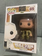 NEW Merle Dixon The Walking Dead #89 Funko Pop Vinyl Figure Pop Television Case