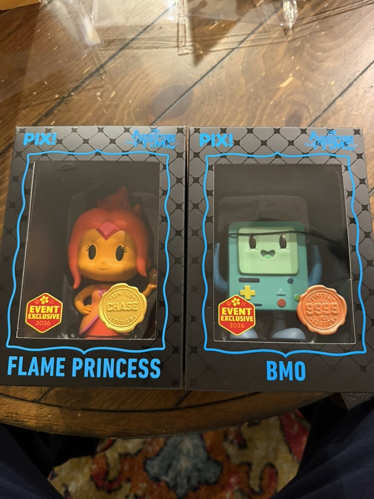 Thrilljoy PIX Adventure Time Flame Princess CHASE & Hero LE 1667 pcs Shared