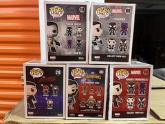 Funko POP Marvel Punisher Lot OG Daredevil Nemesis Thunderbolts 2099 Exclusives