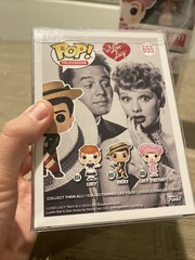 Funko Pop! I Love Lucy Complete Set of 4 Including B&W #654 W/ Protective Cases