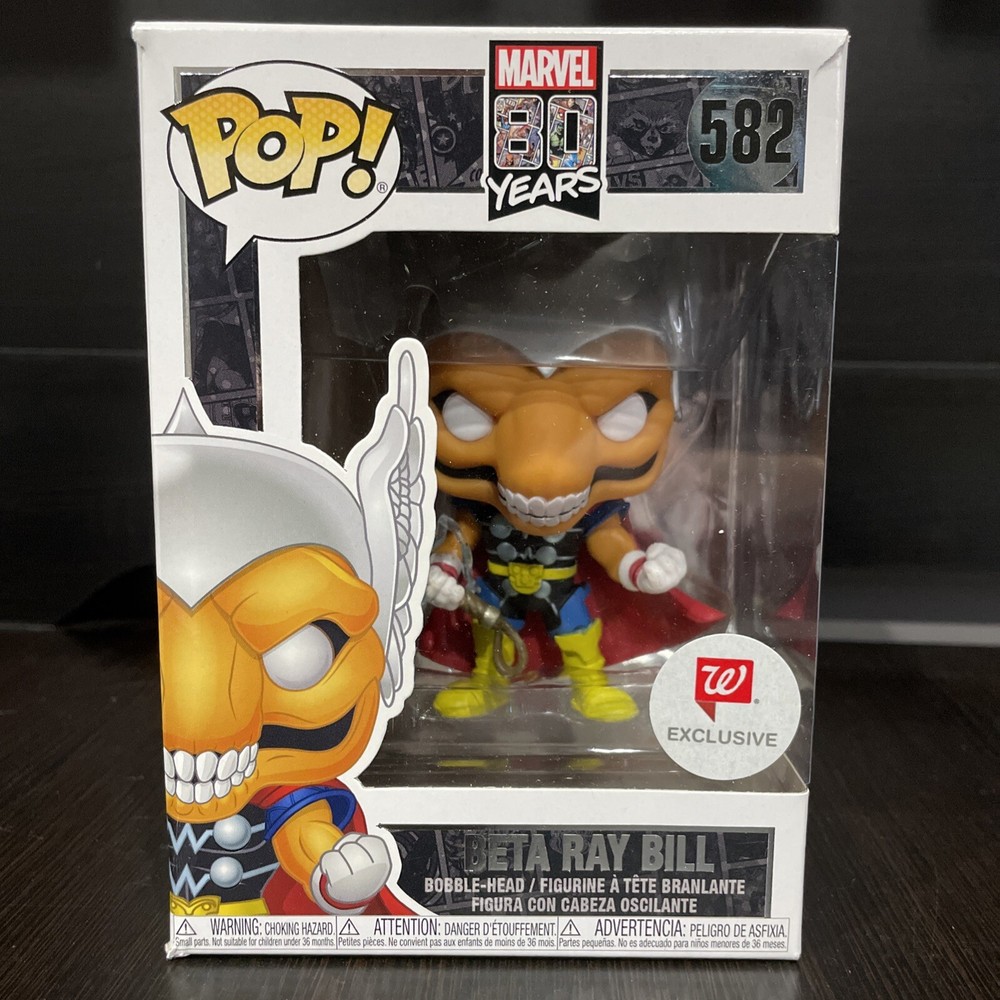 Funko POP! Marvel 80 Years Beta Ray Bill #582 Vinyl Figure DAMAGED BOX SEE PICS