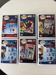 Funko Pop Marvel Collector’s Corp Lot Of 6
