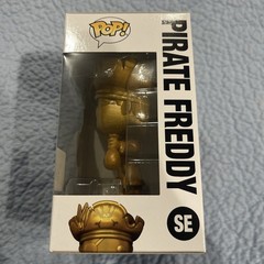 2024 SDCC Funtastic Voyage Fundays Pirate Freddy GOLD Funko Pop LE350