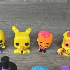 Funko Pop Black Light Nightmare Before Christmas Mini Figurines LOT OF 13 Disney