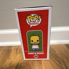 Funko Pop! Simpsons Homer in Hedges #1252 Entertainment Earth Exclusive