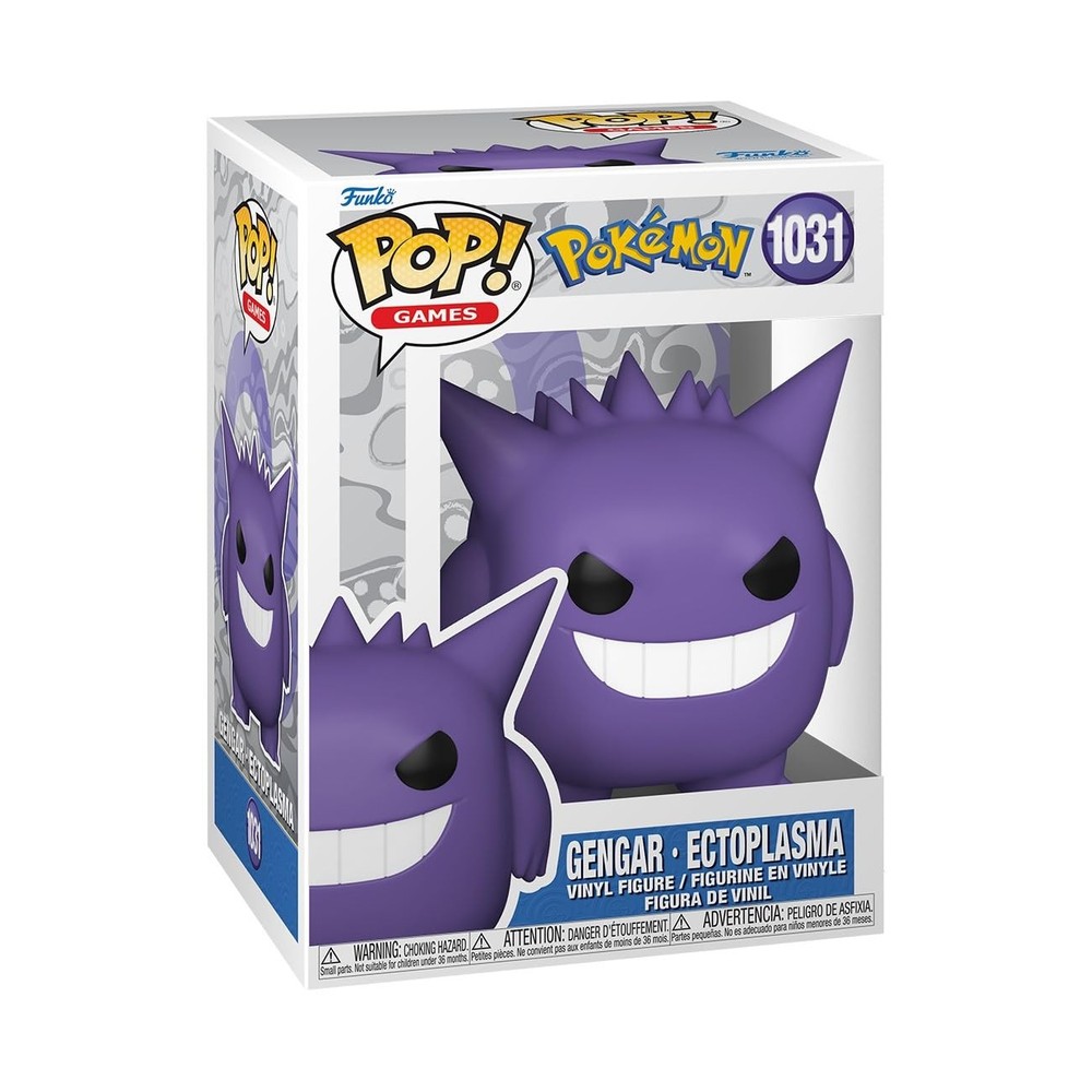 Funko Pop Games: Pokemon – Gengar Approximately 3.75 inches tall, Multicolor