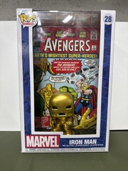 Funko Pop! Comic Book Cover with Case: Marvel – Iron Man – Target (Exclusive) 28