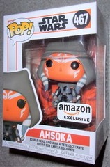 Funko POP Star Wars The Mandalorian AHSOKA TANO HOODED Amazon Exclusive #467