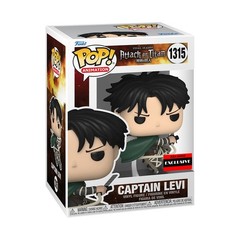 Funko Pop Attack On Titan Captain Levi Ackerman Final Season Figure AAA Anime Ex