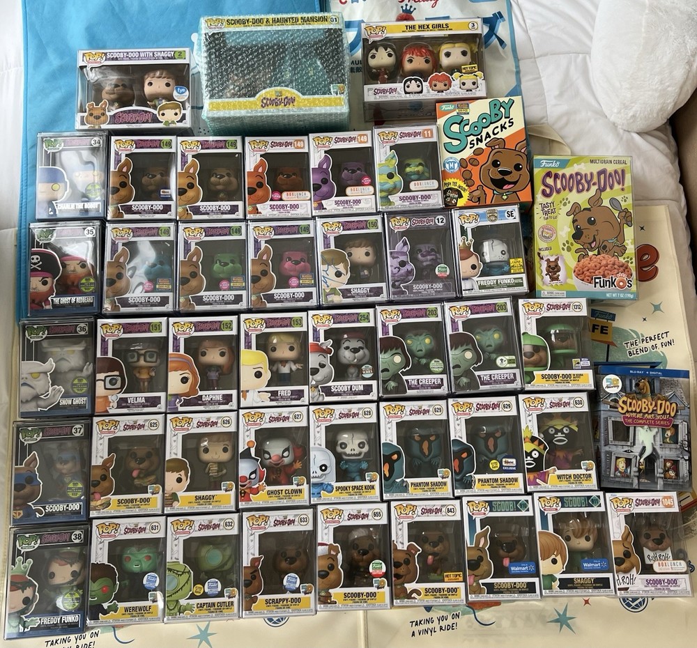 Funko Pop Scooby Doo Collection Set SDCC Digital Grail NYCC ECCC Boxlunch Hot To