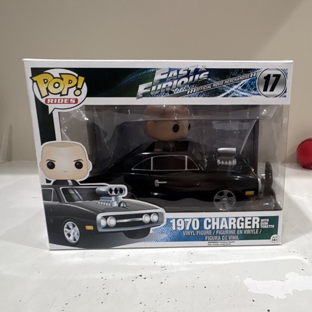 Funko Pop! Rides Fast & Furious 1970 Charger w/ Dom Toretto #17