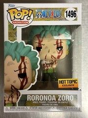 Funko Pop! Vinyl: One Piece – Roronoa Zoro – HT (Exclusive) #1496 In Hand!
